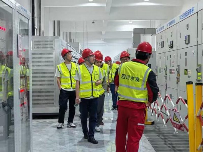 深化合作，攜手并進—甘肅隴西熱電項目業主一行蒞臨青神虎渡溪項目工程參觀考察